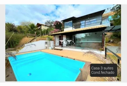 Casa de Condomínio com 4 Quartos à venda, 255m² no Moura Brasil, Três Rios