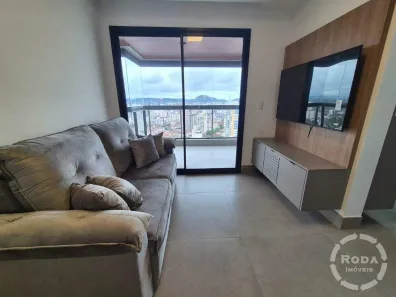 Apartamento com 1 Quarto para alugar, 55m² no Boqueirão, Santos