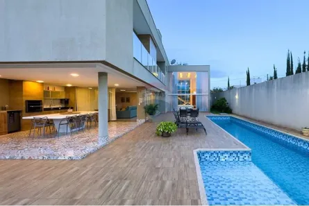 Casa de Condomínio com 4 Quartos à venda, 409m² no Setor Habitacional Vicente Pires, Brasília