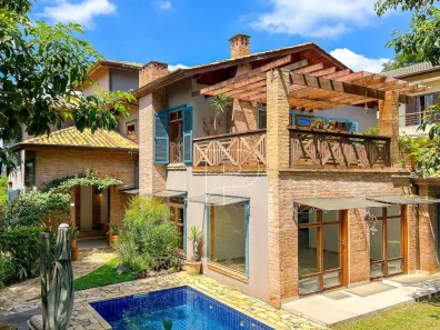 Casa de Condomínio com 4 Quartos para venda ou aluguel, 600m² no Chácaras São Carlos, Cotia