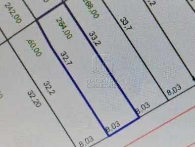 Lote/Terreno à venda, 264m² no Parque das Nações, Santo André