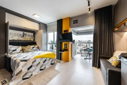 Apartamento com 1 Quarto à venda, 33m² no Pinheiros, São Paulo