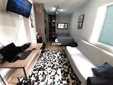 Apartamento com 1 Quarto à venda, 36m² no Centro, São Vicente
