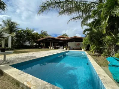 Casa de Condomínio com 5 Quartos à venda, 390m² no Arembepe (Abrantes), Camaçari