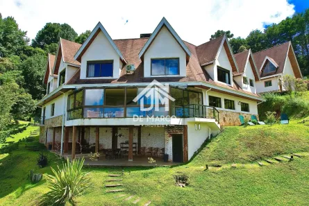 Casa de Condomínio com 6 Quartos à venda, 517m² no Condomínio Morro Pedra do Fogo, Campos do Jordão