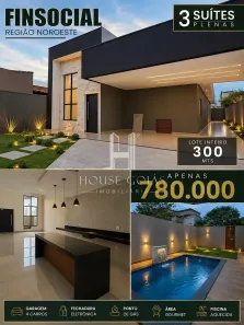 Casa com 3 Quartos à venda, 168m² no Vila Finsocial, Goiânia