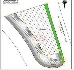Lote/Terreno à venda, 570m² no Vila Aviação B, Bauru