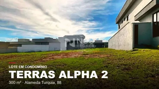 Lote/Terreno à venda, 300m² no Terras Alpha Residencial 2, Senador Canedo