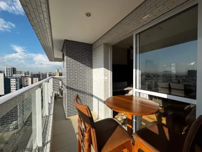 Apartamento com 2 Quartos para alugar, 59m² no Vila Mathias, Santos