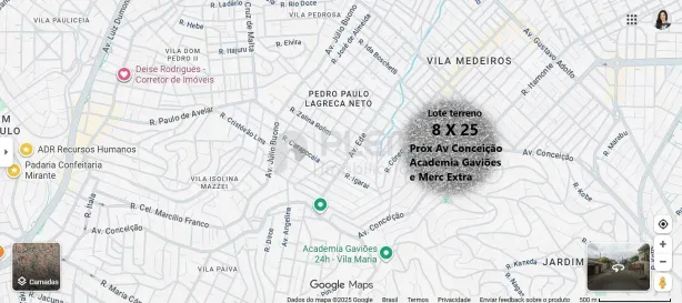 Lote/Terreno à venda, 200m² no Vila Medeiros, São Paulo