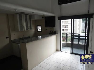 Flat com 1 Quarto à venda, 50m² no Moema, São Paulo