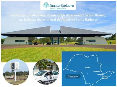 Lote/Terreno à venda, 796m² no Thermas de Santa Barbara, Águas de Santa Bárbara