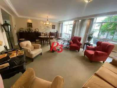 Apartamento com 4 Quartos à venda, 193m² no Embaré, Santos