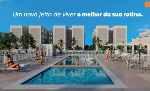 Apartamento com 2 Quartos à venda, 40m² no Alto do Itapiracó, São José de Ribamar
