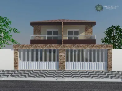 Sobrado com 2 Quartos à venda, 150m² no Guilhermina, Praia Grande
