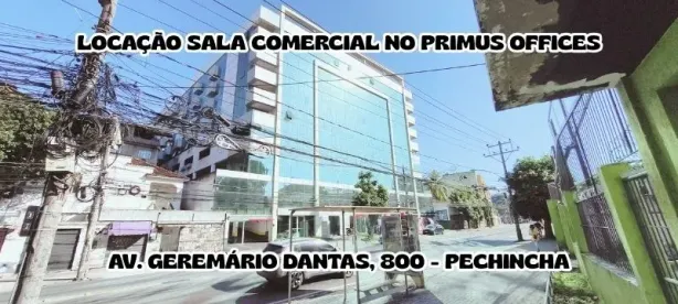 Sala Comercial com 1 Quarto para alugar, 21m² no Pechincha, Rio de Janeiro