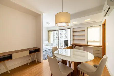 Apartamento com 1 Quarto para alugar, 57m² no Cambuí, Campinas