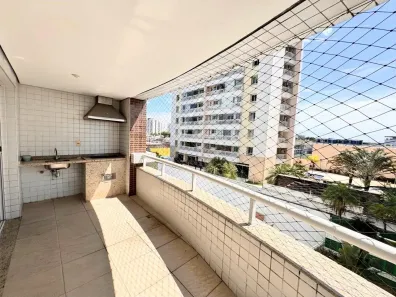 Apartamento com 3 Quartos para alugar, 133m² no Dom Pedro I, Manaus