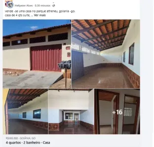 Casa com 4 Quartos à venda, 120m² no Parque Atheneu, Goiânia