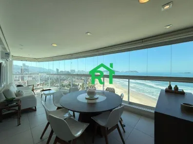 Apartamento com 4 Quartos para venda ou aluguel, 206m² no Enseada, Guarujá