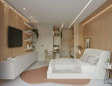 Flat com 1 Quarto à venda, 25m² no Poço, Cabedelo