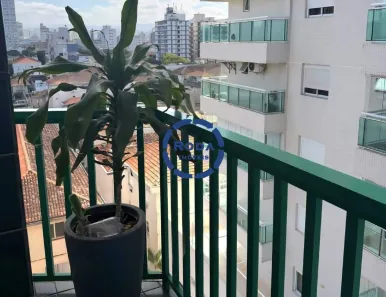 Apartamento com 2 Quartos para alugar, 78m² no Embaré, Santos