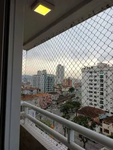 Apartamento com 2 Quartos para alugar, 58m² no José Menino, Santos
