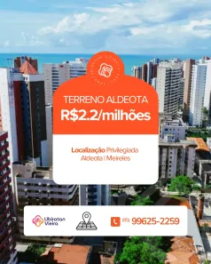 Lote/Terreno à venda, 605m² no Aldeota, Fortaleza