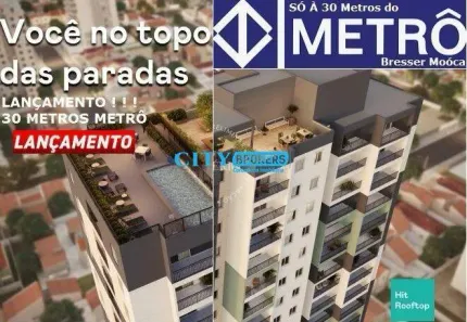 Apartamento com 2 Quartos à venda, 44m² no Mooca, São Paulo