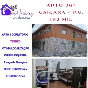 Apartamento com 1 Quarto à venda, 45m² no Caiçara, Praia Grande