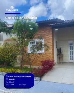 Casa com 3 Quartos à venda, 95m² no Planalto Vinhais II, São Luís