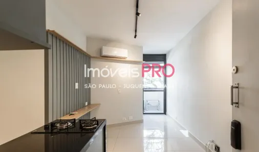 Apartamento com 1 Quarto para alugar, 35m² no Indianópolis, São Paulo