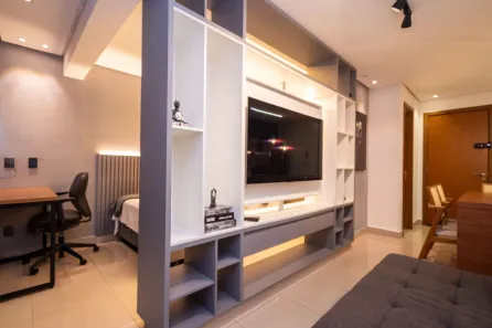 Flat com 1 Quarto à venda, 36m² no Setor Bueno, Goiânia