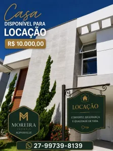 Casa de Condomínio com 3 Quartos para alugar, 350m² no Jacuhy, Serra