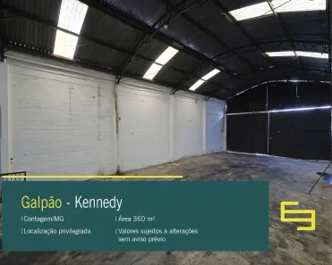 Galpão/Depósito/Armazém para alugar, 360m² no Kennedy, Contagem