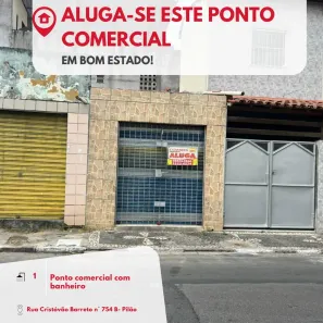 Ponto Comercial para alugar, 10m² no Serraria Brasil, Feira de Santana