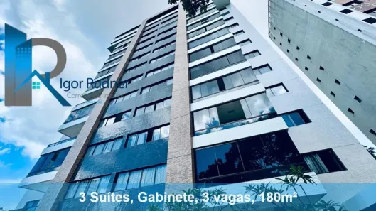 Apartamento com 3 Quartos à venda, 180m² no Acupe, Salvador