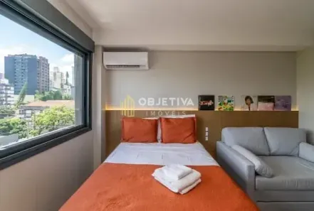 Apartamento com 1 Quarto para alugar, 24m² no Bela Vista, Porto Alegre