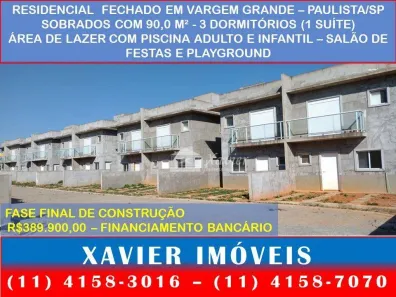 Casa de Condomínio com 3 Quartos para alugar, 90m² no Casa Blanca, Vargem Grande Paulista
