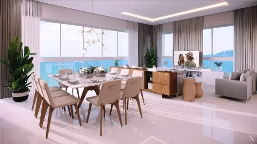 Apartamento com 4 Quartos à venda, 205m² no Meia Praia, Itapema