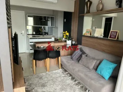 Flat com 1 Quarto para alugar, 35m² no Pinheiros, São Paulo