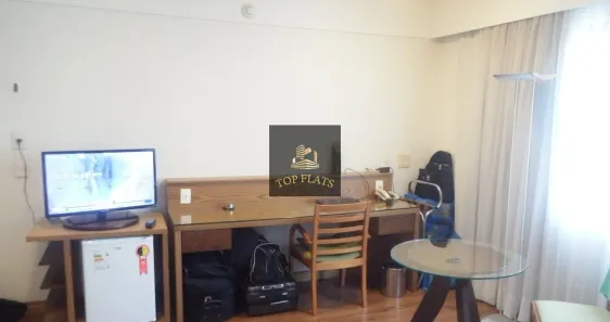 Flat com 1 Quarto para alugar, 33m² no Indianópolis, São Paulo