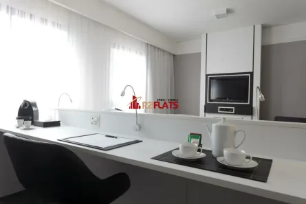 Flat com 1 Quarto à venda, 33m² no Moema, São Paulo