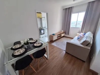 Apartamento com 2 Quartos para alugar, 48m² no Jardim Ismênia, São José dos Campos