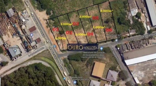 Lote/Terreno à venda, 2000m² no Jardim Presidente Dutra, Guarulhos