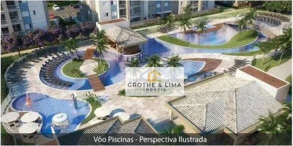Apartamento com 2 Quartos à venda, 58m² no Tabatinga, Caraguatatuba