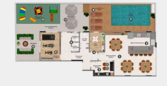 Apartamento com 5 Quartos à venda, 237m² no Centro, Balneário Camboriú