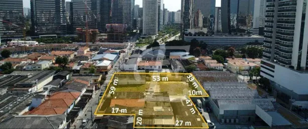 Lote/Terreno à venda, 3465m² no Chácara Santo Antônio (Zona Sul), São Paulo