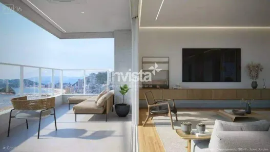 Apartamento com 4 Quartos à venda, 315m² no Gonzaga, Santos