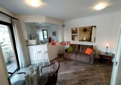 Flat com 1 Quarto à venda, 40m² no Itaim Bibi, São Paulo